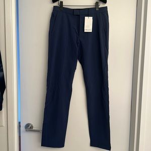 Theory semi tech pants in River Blue